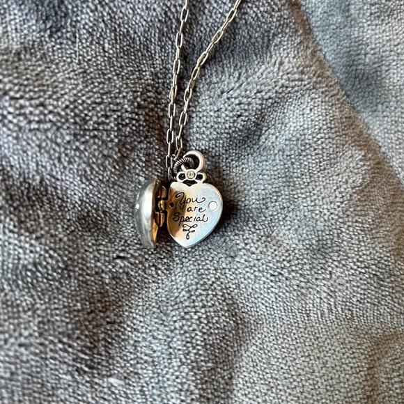 Brighton Heart Locket Necklace - Picture 3 of 4